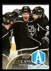 2021-22 UD Series 1 Canvas #C37 Dustin Brown